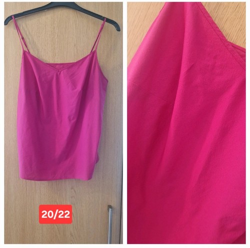Cerise pink ladies top size - cerise,