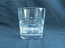 Edinburgh Crystal Skibo Whiskey Whisky glass tumbler x 1 Signed. 2 Available