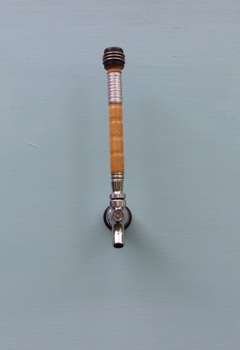 Unique beer keg - tap, handle