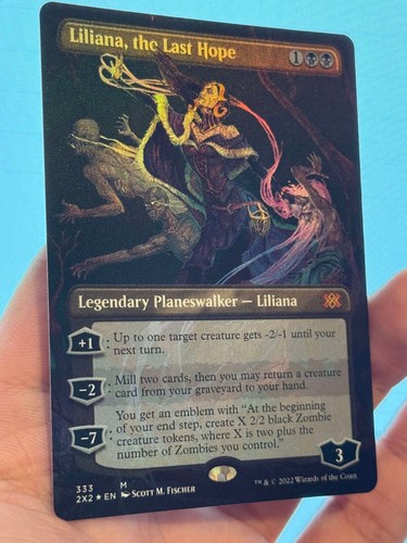Foil liliana the last - 1x,