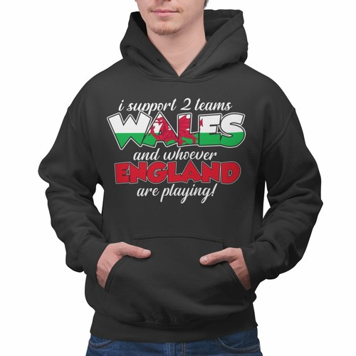 Wales rugby supporters hoodie - rugby,