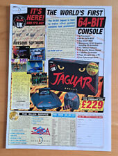 ATARI JAGUAR CONSOLE DEBENHAMS SILICA MAGAZINE AD ADVERT