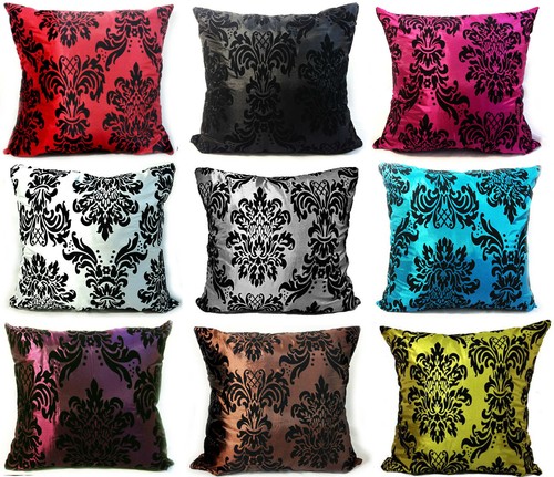 Large flock damask - x,