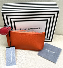 LULU GUINNESS • Brand new and boxed • Frankie Leather Key coin Pouch/Purse