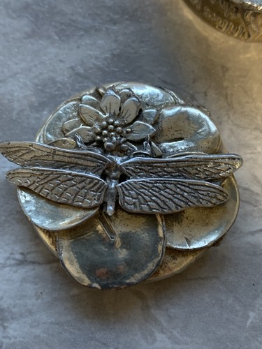 Silver scenes dragonfly - silver,