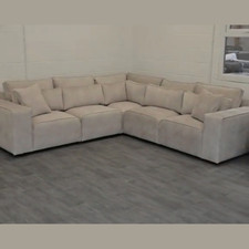 Large Modular Sloane Corner Sofa Set with Wide Cushions | FOR SALE