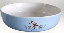 DISNEY FOR TESCO LARGE BAMBI CEREAL/SOUP/ PASTA BOWL 19cms 527281  QUALITY.     