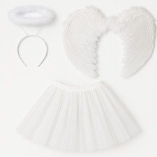 White Feather Wings Halo and