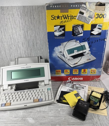 Canon starwriter jet 300 word - starwriter,