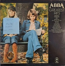 Abba Greatest Hits Vinyl Record VG/G+ EPC 69218 1976