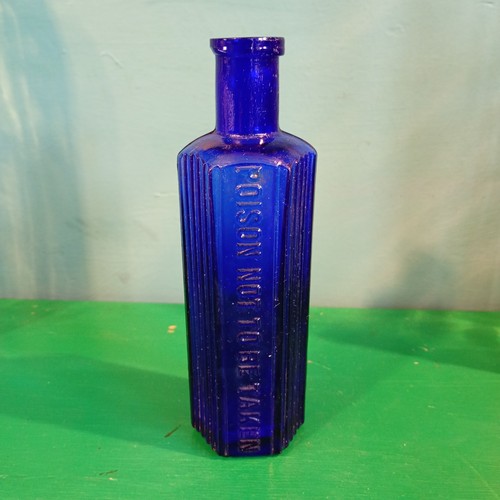 Edwardian cobalt blue - edwardian, ribbed