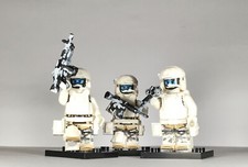 3x LEGO® Minifigures: Winter Army Mini Figure (Custom Made) read description