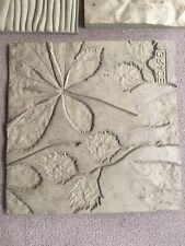 CONCRETE IMPRINTING MATS RUBBER DRIVEWAY STAMPS PATTERNS GARDEN DRIVE PATH