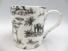 Black Safari design Bone China