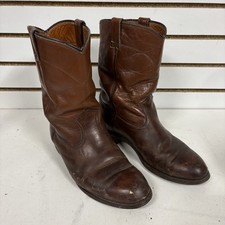 Vtg Wolverine Brown Leather