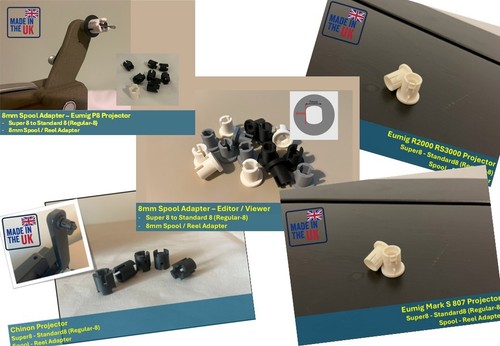8mm spool reel - spool, adapter