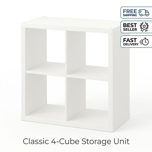 New ikea kallax - white, shelving