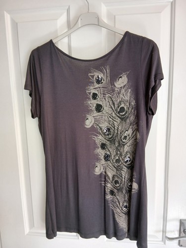 Ladies peacock design top with - ladies,
