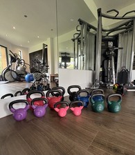 12 x MAD FITNESS  Kettlebell set. 2x 24kg 20kg 16kg 12kg 8kg 4kg .