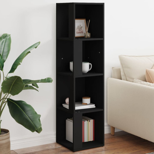 Corner cabinet black 33x33x132 - corner,