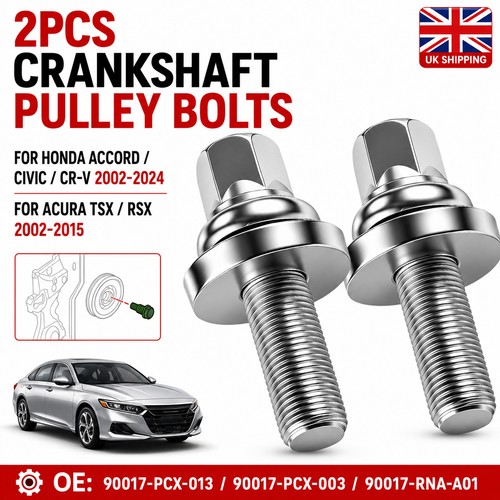 Crankshaft balancer bolts - crankshaft,
