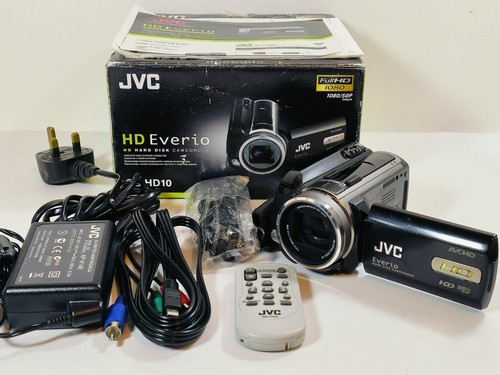 Jvc everio hd10 full - full, hdd