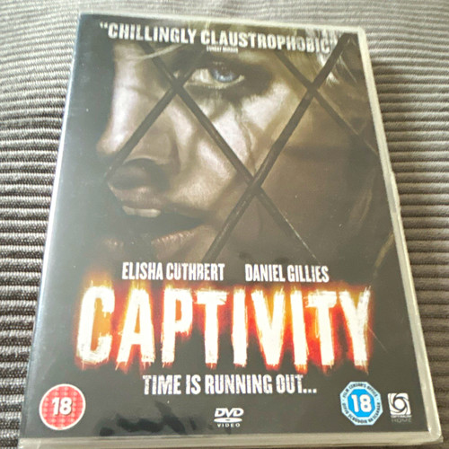 New sealed captivity dvd - &, 18