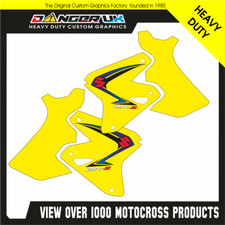 SUZUKI DRZ 400 2006 2007 2008 2009 MOTOCROSS RAD SCOOP TANK GRAPHICS DECALS