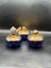 Venetian Cobalt Glass 24 Kt