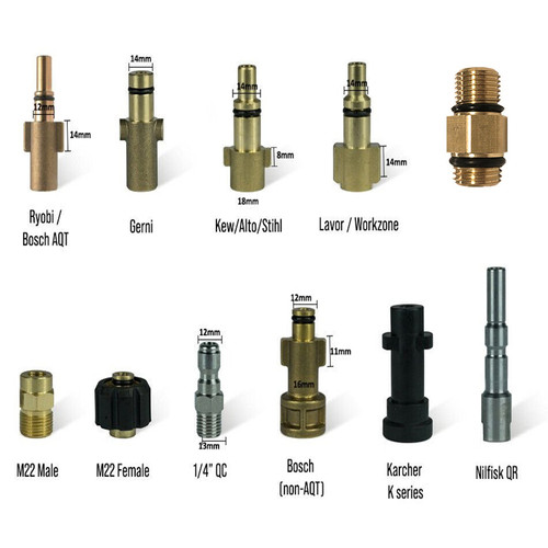 Pressure washer adapter snow - adapter,