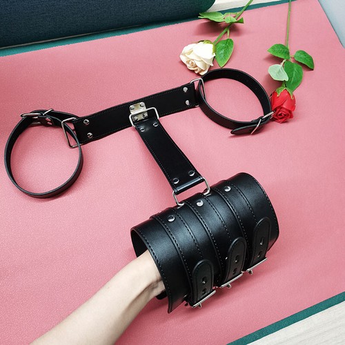 Leather arm binder - pu,