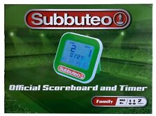 THE NEW DIGITAL SUBBUTEO SCOREBOARD & TIMER. UNIVERSITY GAMES. TABLE FOOTBALL.