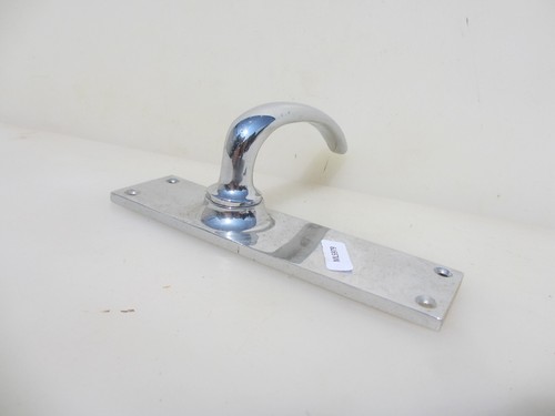 Vintage chromed brass lever - chromed,