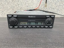Skoda Octavia Superb Symphony Radio Stereo CD Player TESTED with CODE 1U0035156C