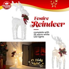 Light christmas reindeer - light,