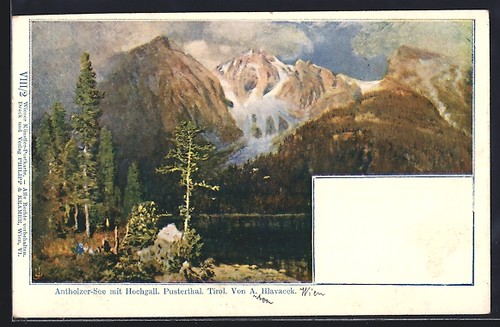 Artist postcard anton - postcard,