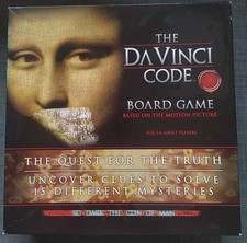 The Da Vinci Code Board Game  2006 Original game 2 - 6 players COMPLETE