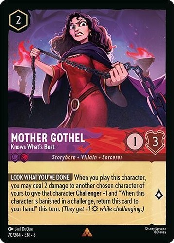 Mother gothel knows - -,
