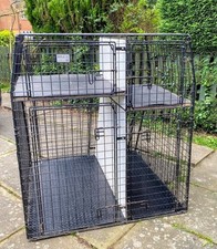Barjo Quadruple Dog Cage  For Small-Medium Van