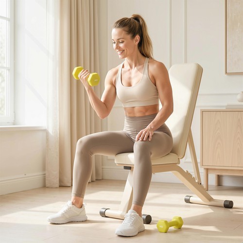 Set dumbbells hexagonal - dumbbells,,
