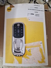Yale Smart Door Lock Keyless Connected polished chrome UNTESTED 