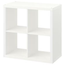 IKEA KALLAX White Shelving