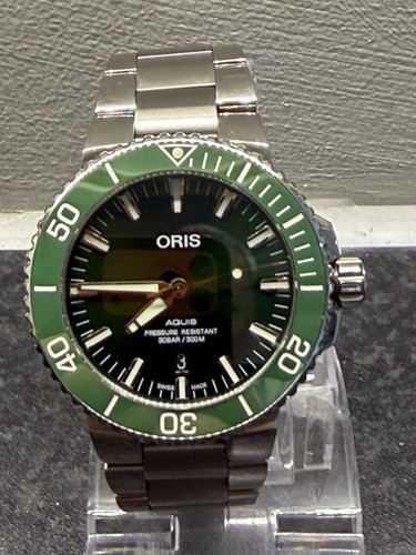 Oris aquis date green - aquis,