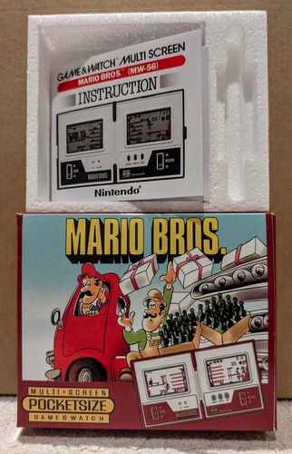 Nintendo game watch - watch, mario