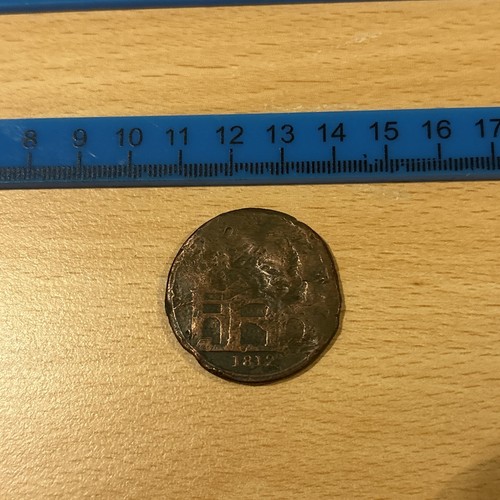 Hull lead works token 1812 - hull,