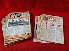 Job Lot HOBBIES WEEKLY Magazines : 48 Issues 1952 Inc Plans