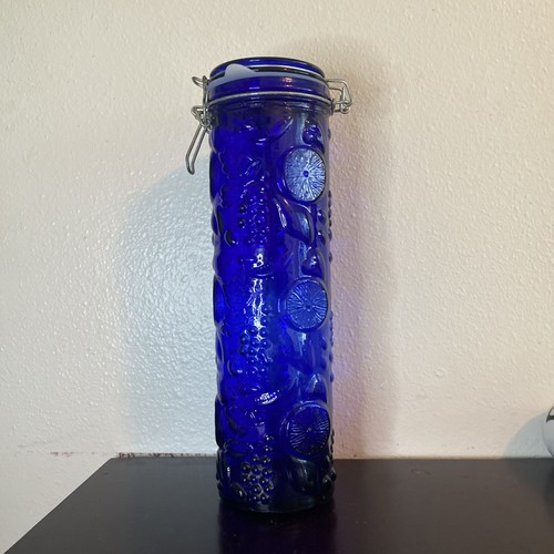 Vtg cobalt blue - vtg, glass