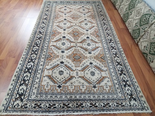 Antique dragon rug silk wolf - dragon,