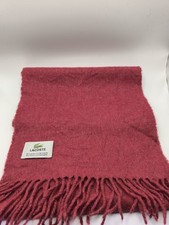 Vintage Lacoste Scarf Dry Cleaned Prior To Listing Please read The Description