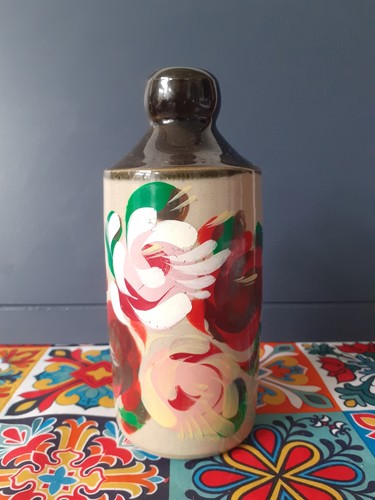 Vintage handpainted stoneware - vintage,